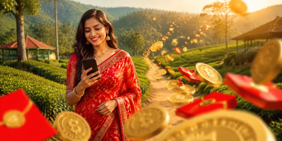 সিলেট রেড এনভেলোপ বোনাস শাড়ি উৎসব পরিবেশ